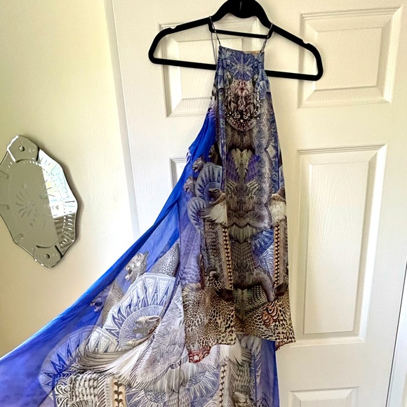 CAMILLA mini dress with floor length cape. Stunning!! - Picture 1 of 5